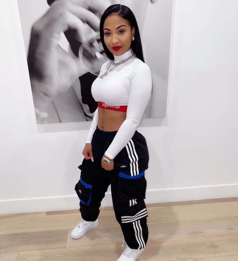 women's supreme crop top