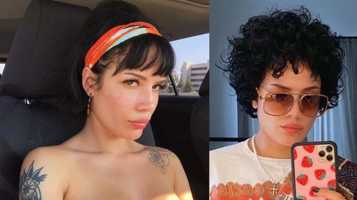 Halsey Shows Off Her Natural Curlsy Hair After The Internet Questioned Her Biracial Identity