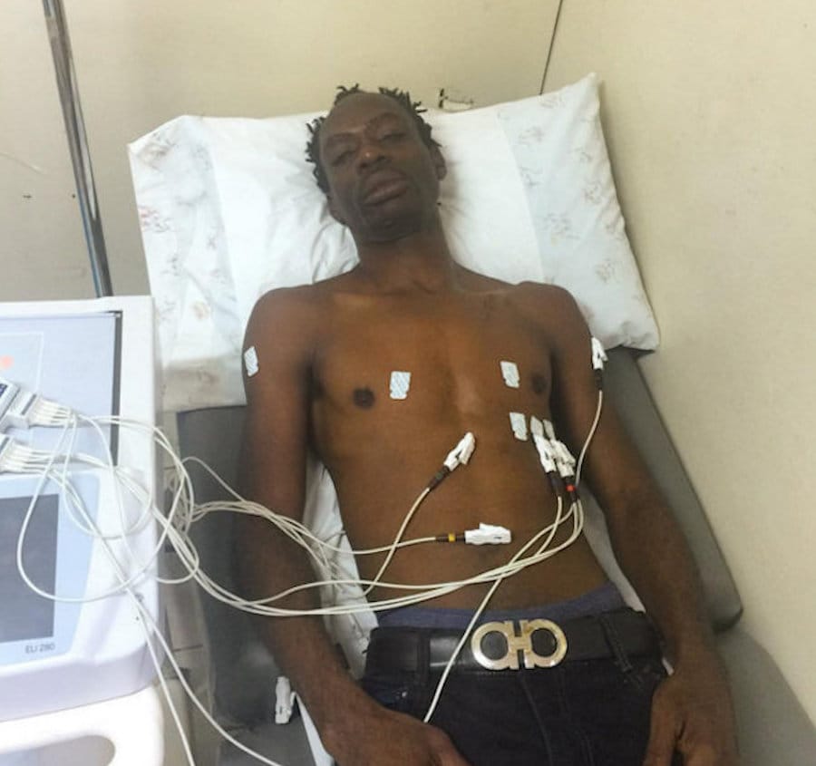 Ninja Man Hospitalized