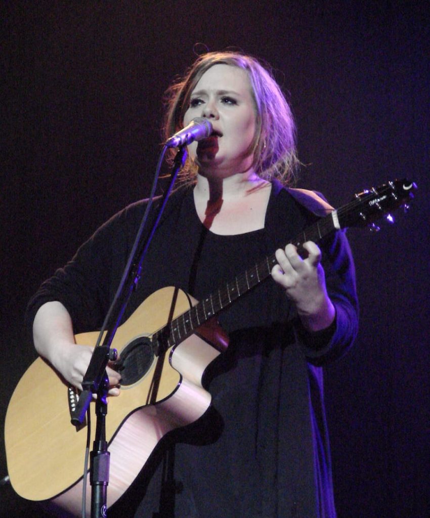Adele in 2009 - Before Weight Loss