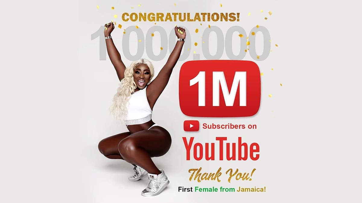 Spice Becomes First Female Dancehall Artiste To Reach One Million YouTube Subscribers