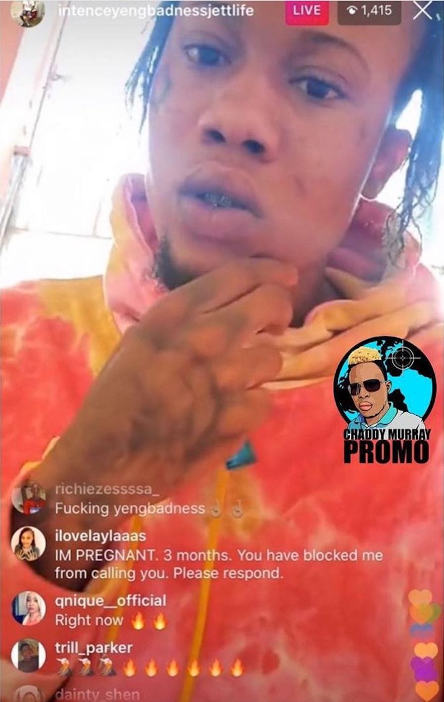 Instagram Schoolgirl Claims She Got Pregnant For Dancehall Artist Intence