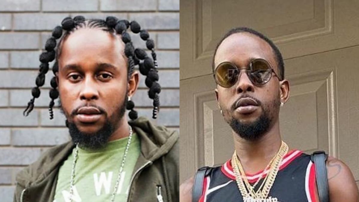 Popcaan Cuts Hair - Before And After