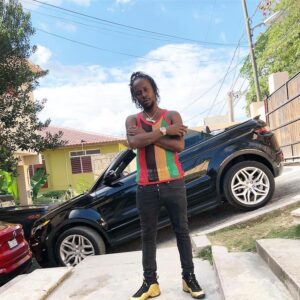 Dancehall artist Popcaan Hairstyle 3