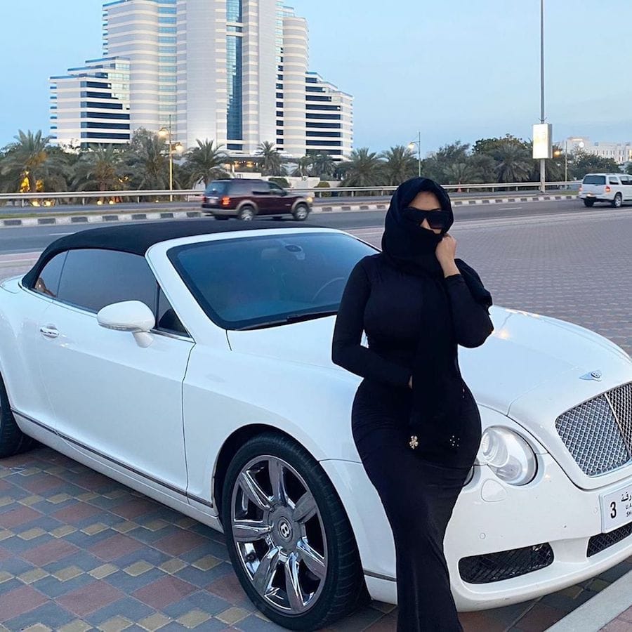 Vybz Kartel collaborator Lisa Mercedez at Jumeirah Lake Towers in Dubai