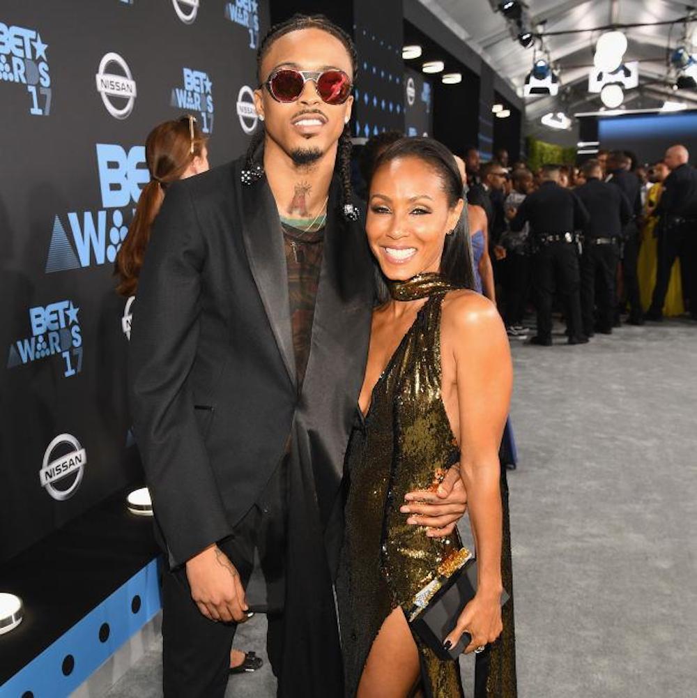 Jada Pinkett Smith Snapped At 2017 BET Awards With August Alsina