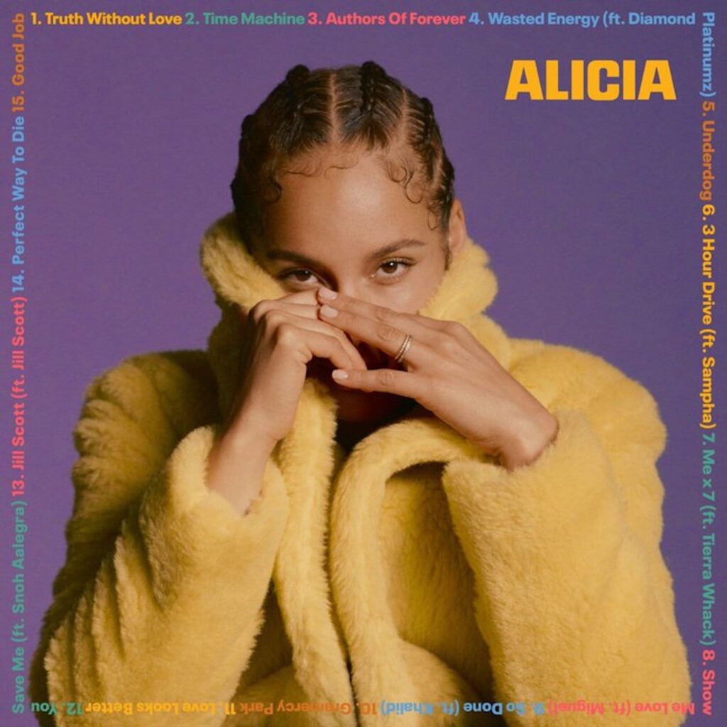 Alicia Keys' New Album 'Alicia' Artwork