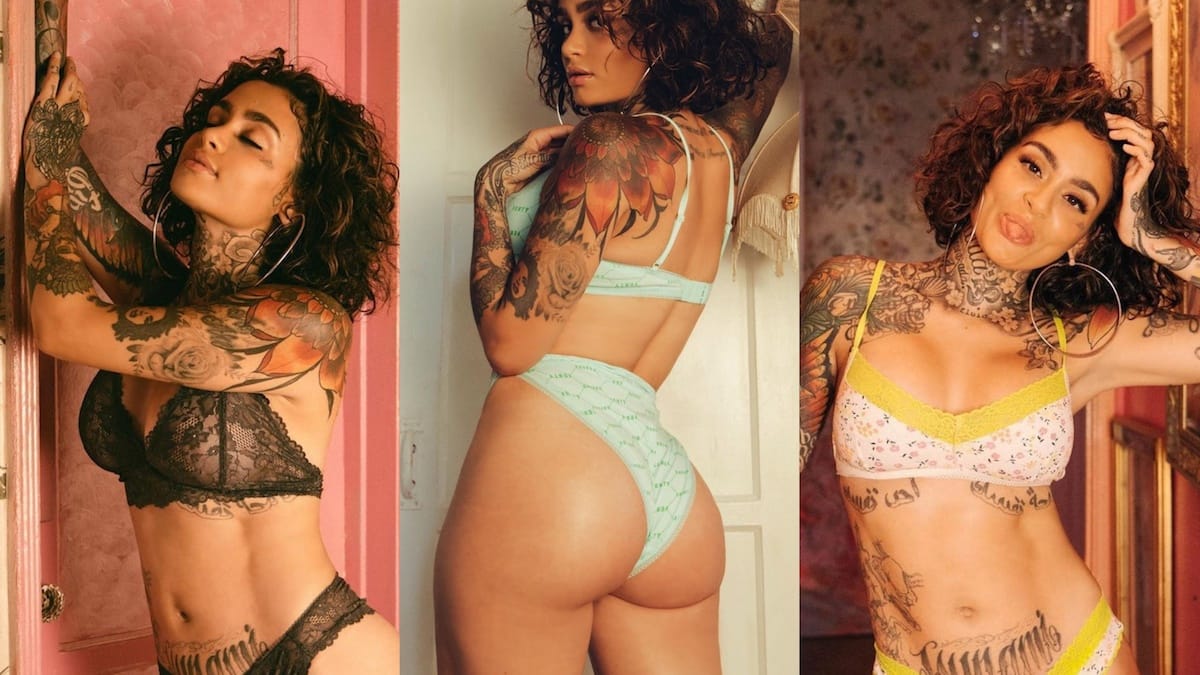 Kehlani Shows Off All Her Tattoos In Savage X Fenty Lingerie