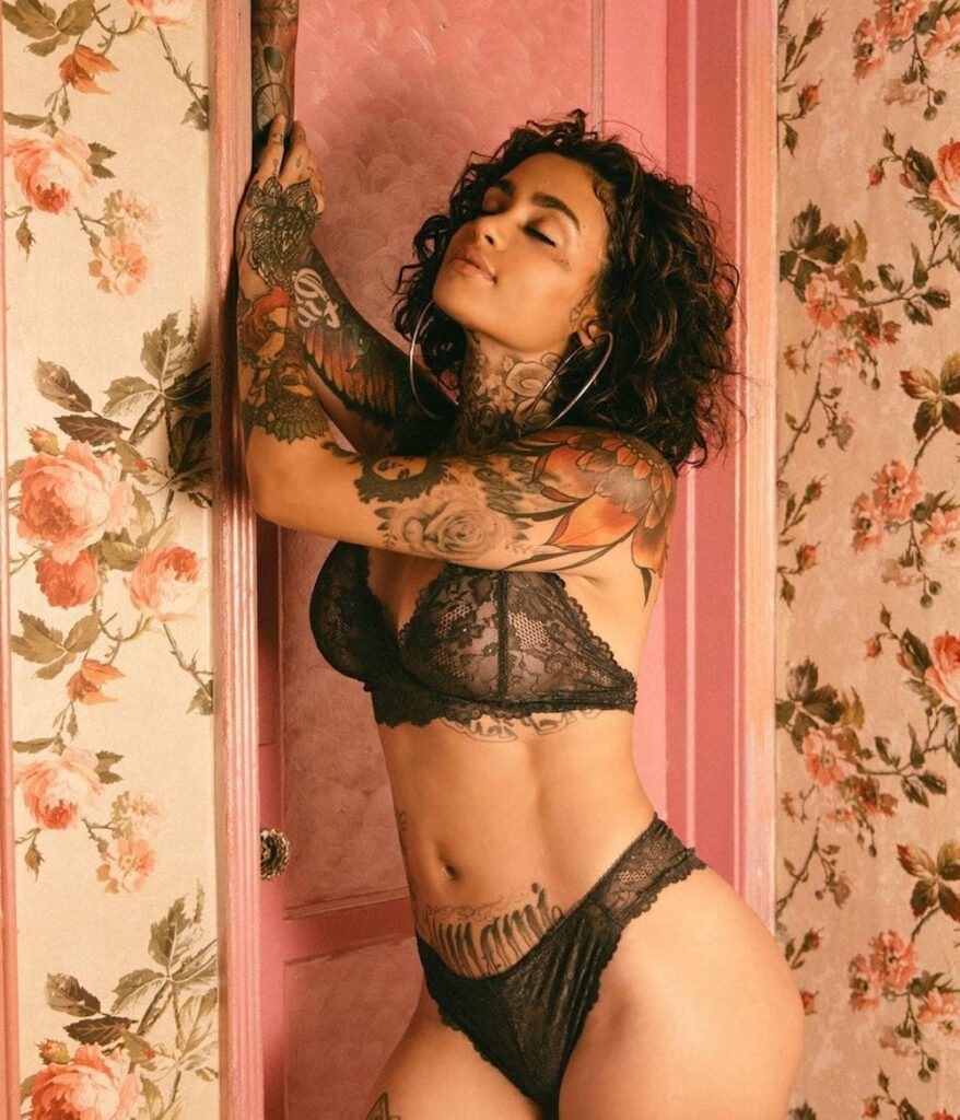 Kehlani Shows Off All Her Tattoos In Savage X Fenty Lingerie