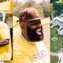 Rick Ross Shows Off His Mansion and Helicopter In New Outdoors Pictures