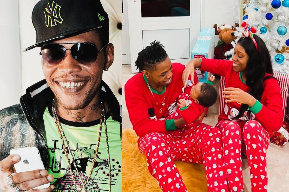 Vybz Kartel Sends Holiday Wishes With Photos Of His Grandson’s First Christmas