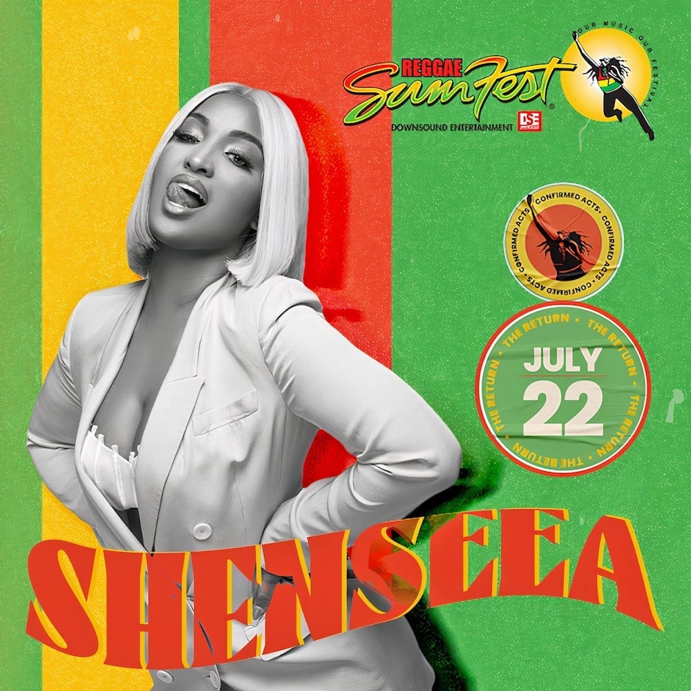 Dancehall Artist Shenseea To Perform At Reggae Sumfest 2022