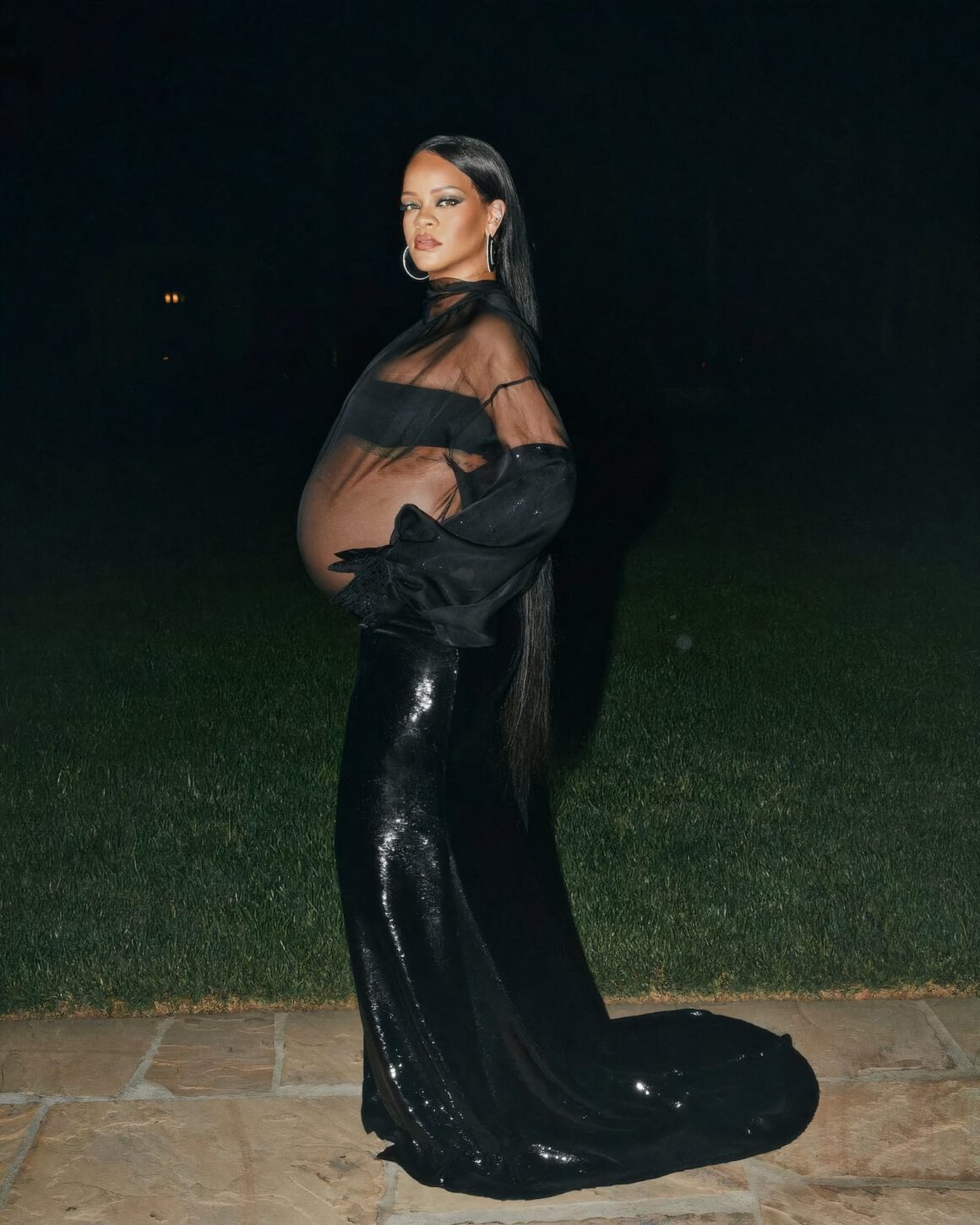 Rihanna Bares Baby Bump at Beyonce and JAY-Z's Oscars 2022 Afterparty