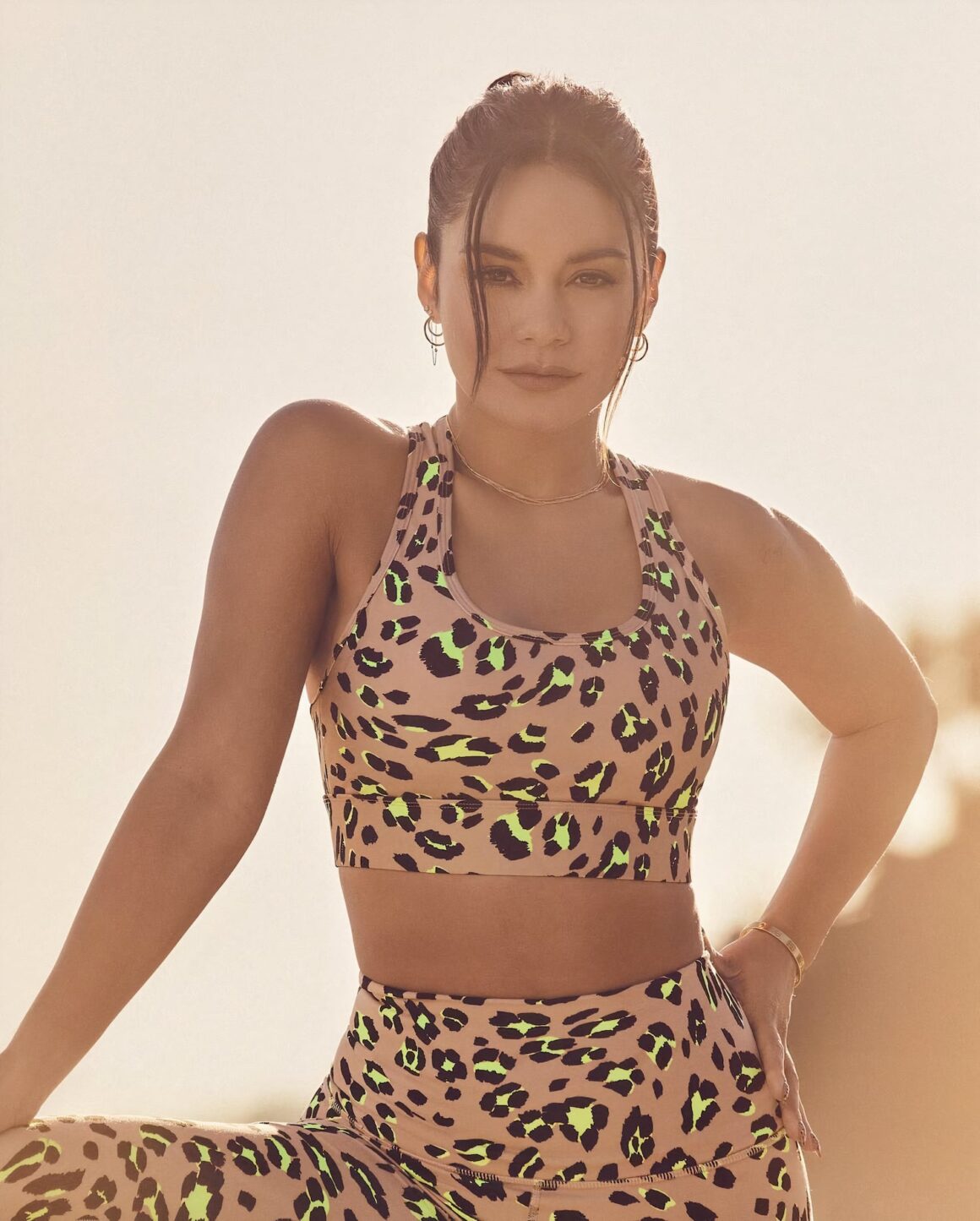 Vanessa Hudgens sports Amped 2-Piece Outfit from Kate Hudson's Fabletics