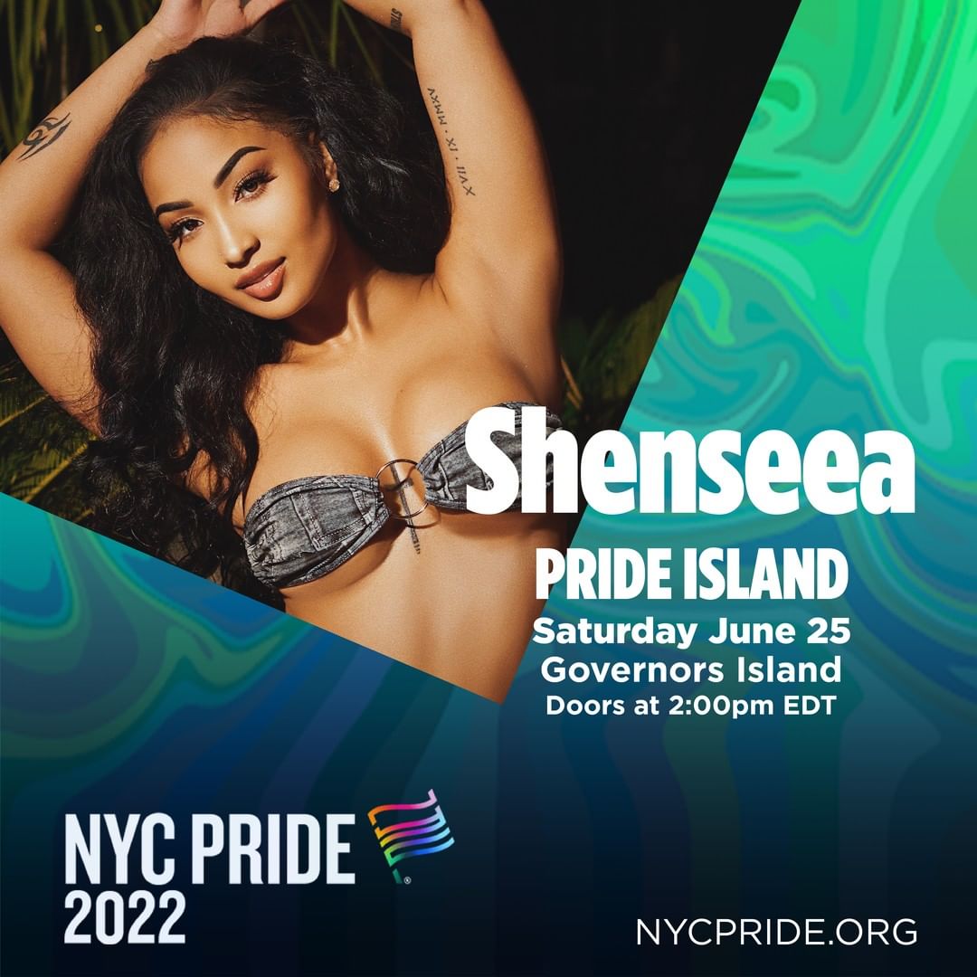 Shenseea Joins New York Pride Island Lineup