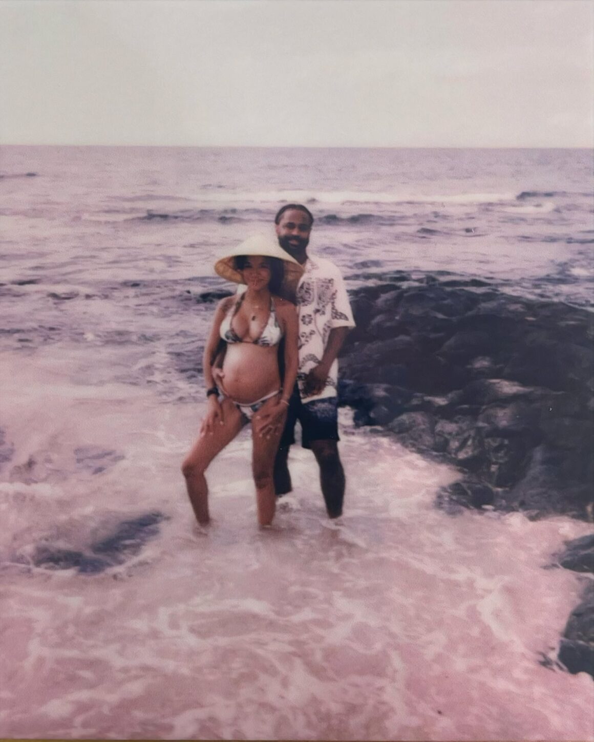 Jhené Aiko Third Trimester Pregnancy Picture